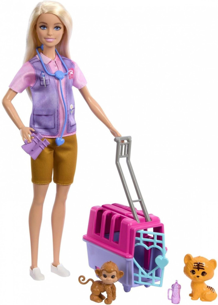 Лялька Barbie Animal Rescue & Recovery Playset HRG50