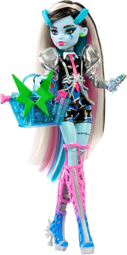 Лялька Monster High Amped Up Frankie Stein HNF84