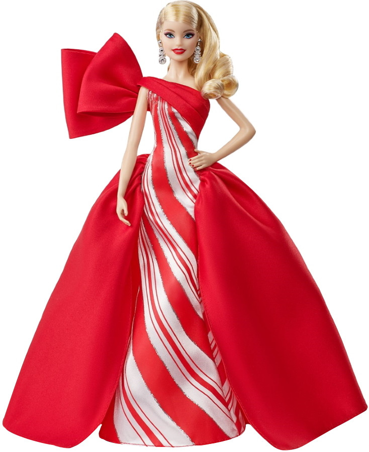 Лялька Barbie 2019 Holiday Doll FXF01