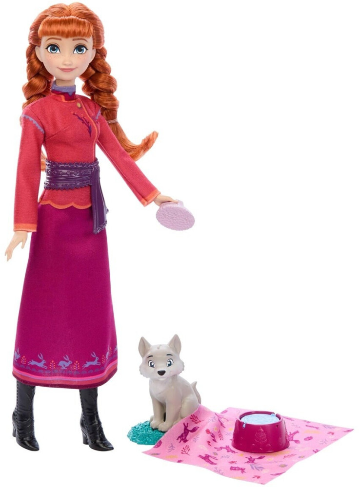 Кукла Disney Anna and Wolf Cub JFG17