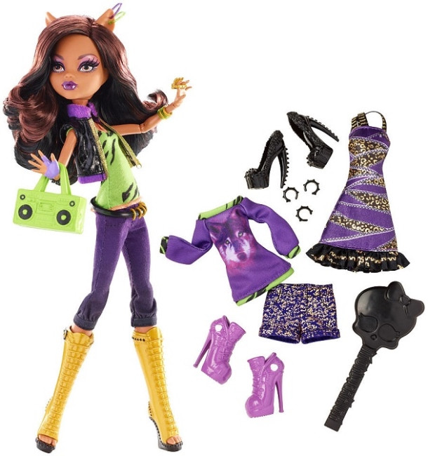 Лялька Monster High I Heart Fashion Clawdeen Wolf BBR85