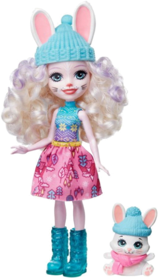 Кукла Enchantimals Hoppin Ski Chalet GJX50