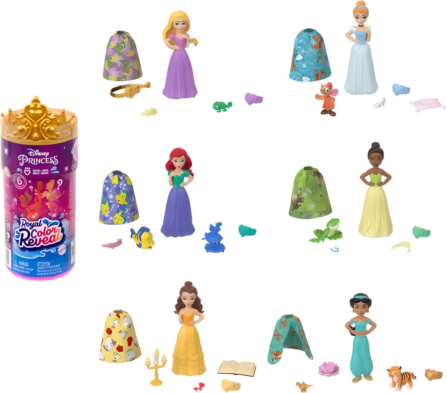 Кукла Disney Princess Color Reveal Dolls HMB69