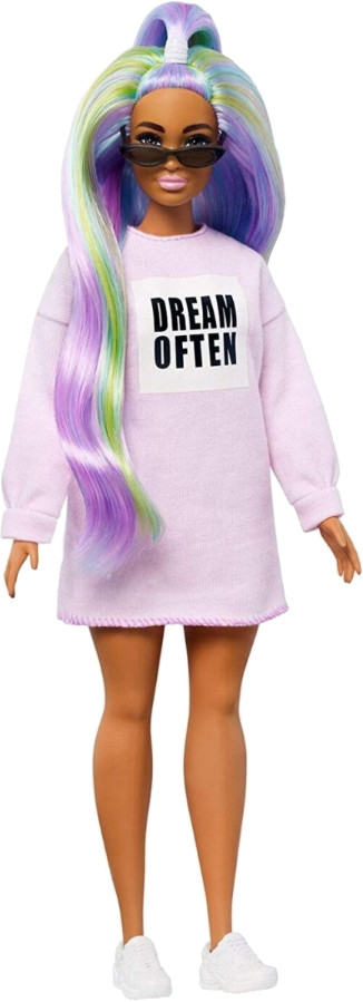 Лялька Barbie Doll with Long Rainbow Hair GHW52