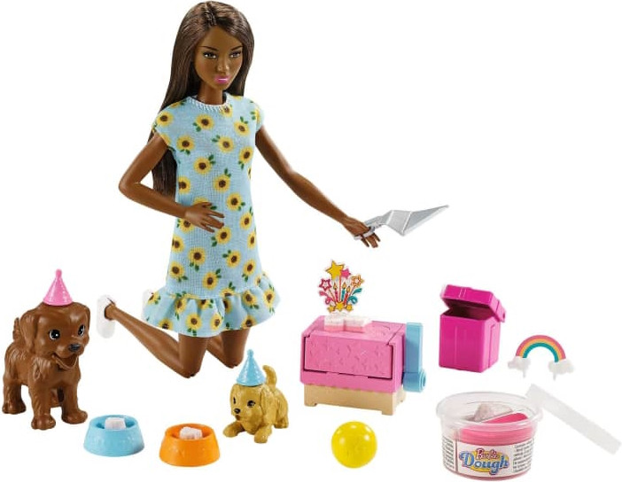 Лялька Barbie Doll And Puppy Party Playset GXV76