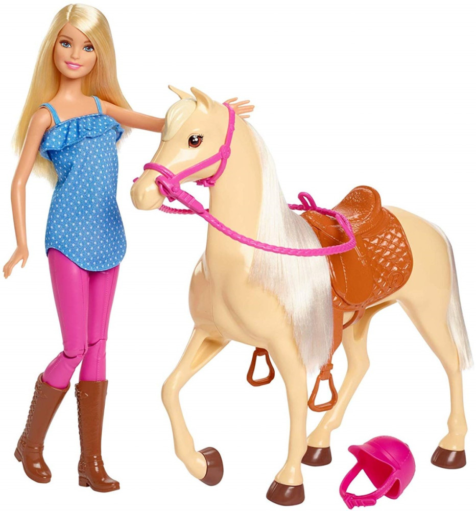Лялька Barbie Doll and Horse FXH13