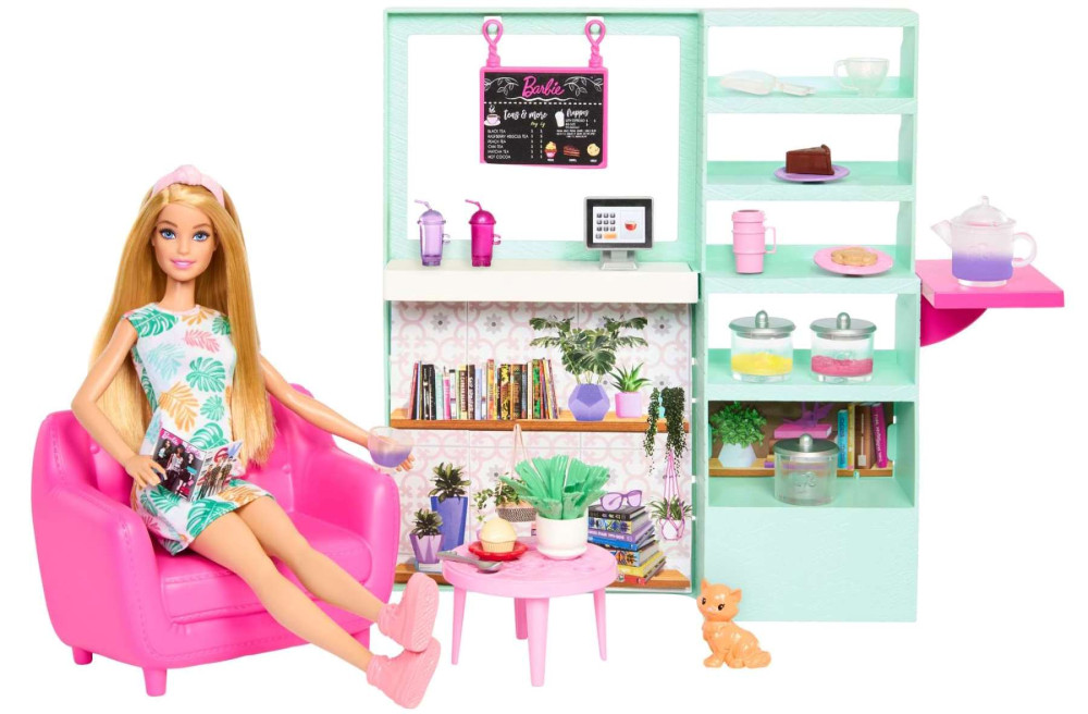 Кукла Barbie Cute ‘n’ Cozy Cafe HKT94