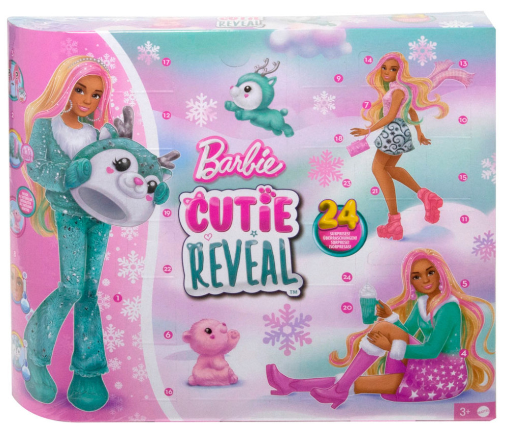 Кукла Barbie Cutie Reveal Advent Calendar HJX76