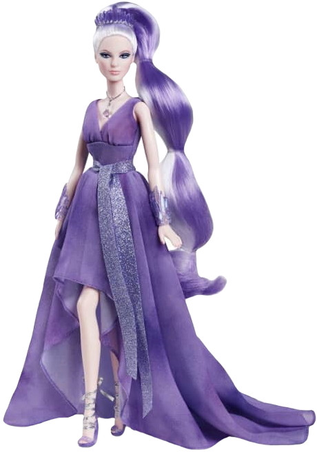 Кукла Barbie Crystal Fantasy Collection Amethyst GTJ96