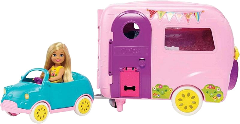 Лялька Barbie Club Chelsea Camper Playset with FXG90