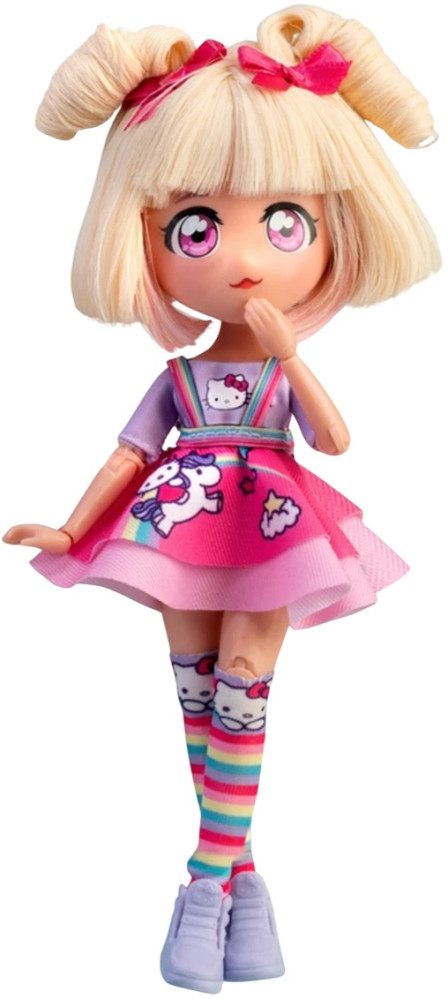 Кукла Kiddisvit 4SF Hello Kitty Candy Unicorns HKTF0400