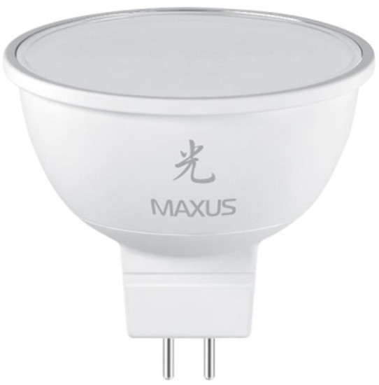 Лампочка Maxus Sakura 1-LED-404 MR16 4W 5000K GU5.3 AP