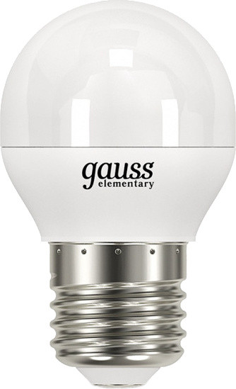 Лампочка Gauss LED ELEMENTARY G45 9.5W 3000K E27 105102110