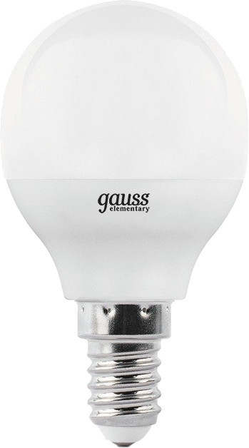 Лампочка Gauss LED ELEMENTARY Globe 10W 2700K E14 53120