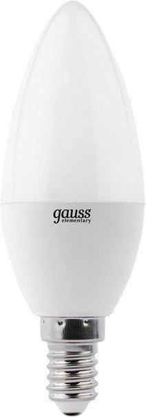 Лампочка Gauss LED ELEMENTARY C35 10W 2700K E14 33110