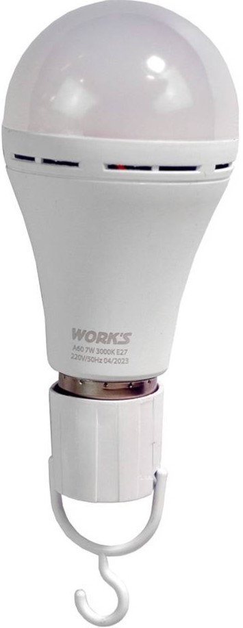 Лампочка Works A60 7W 3000K E27
