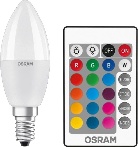 Лампочка Osram LED Star Remote B35 5.5W 2700K E14