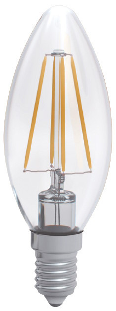 Лампочка Electrum LED LC-33/4F 4W 3000K E14