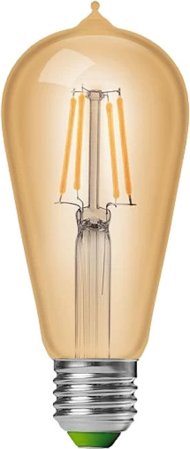 Лампочка Eurolamp LED Filament ST64 7W 4000K E27 2 pcs