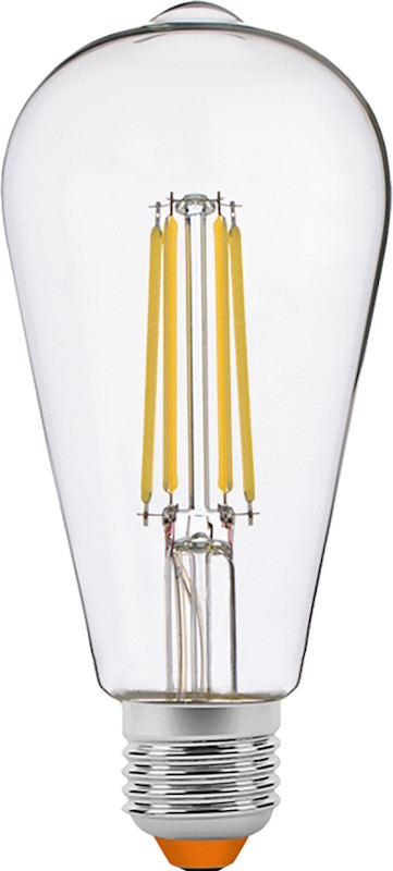 Лампочка Videx Filament ST64FD Dimmable 6W 4100K E27