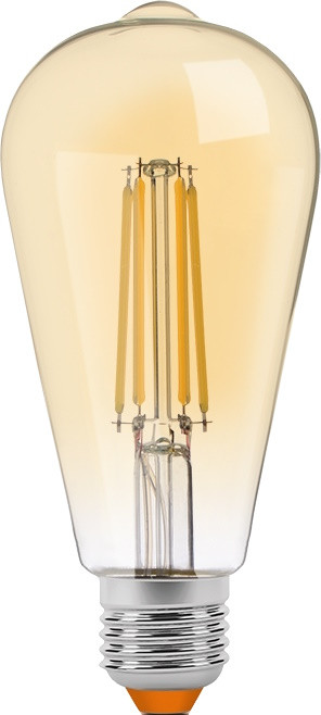 Лампочка Videx Filament ST64FAD Dimmable 6W 2200K E27