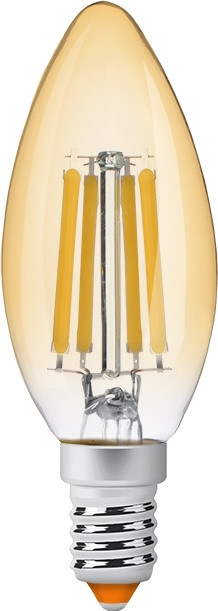 Лампочка Videx Filament C37FA 6W 2200K E14