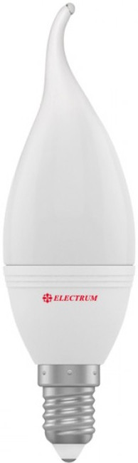 Лампочка Electrum LED C37 6W 4000K E14