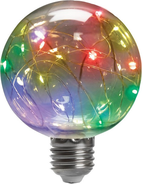 Лампочка Feron LB-381 G80 1W RGB E27