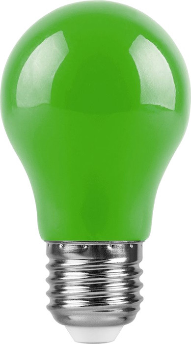 Лампочка Feron LB-375 3W Green E27