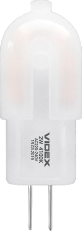 Лампочка Videx G4e 2W 4100K G4