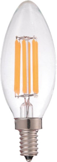 Лампочка Works C37 4W 4000K E14