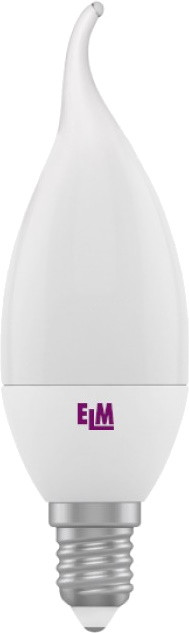 Лампочка ELM C37 4W 4000K E14 18-0088