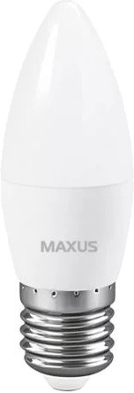 Лампочка Maxus 1-LED-738 C37 5W 4100K E27