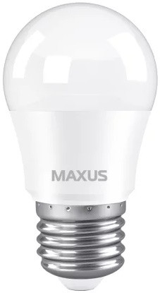 Лампочка Maxus 1-LED-746 G45 7W 4100K E27