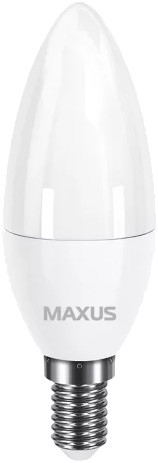 Лампочка Maxus 1-LED-732 C37 5W 4100K E14