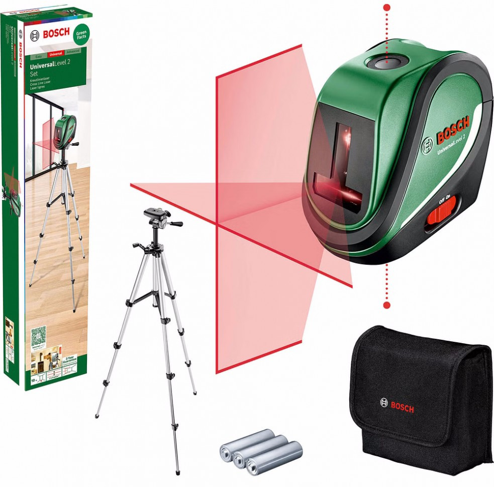 Лазерний нівелір Bosch UniversalLevel 2 Set 0603663803 (0603663803)