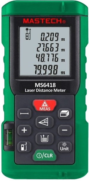 Лазерний далекомір Mastech MS6418