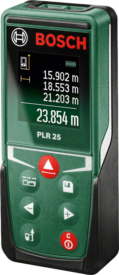 Лазерний далекомір Bosch PLR 25 0603672521