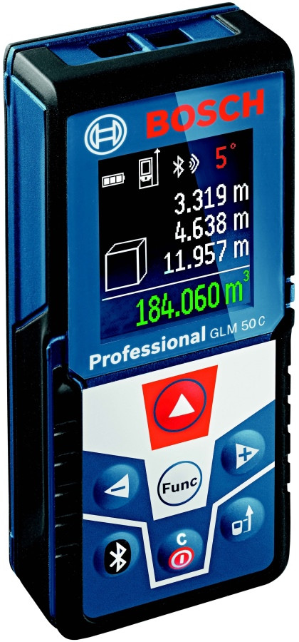 Лазерний далекомір Bosch GLM 50 C Professional 0601072C00
