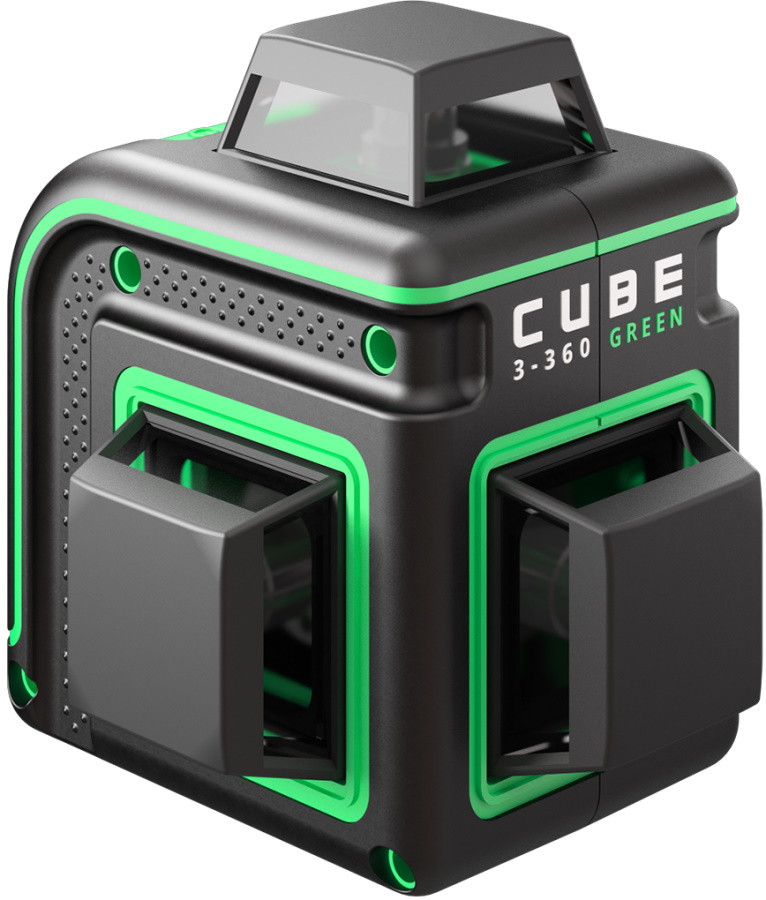 Лазерний нівелір ADA CUBE 3-360 GREEN PROFESSIONAL EDITION (А00573)