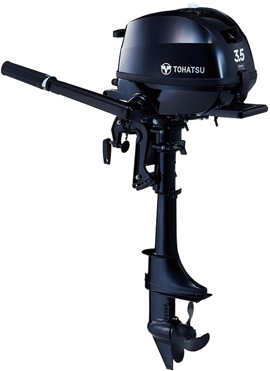 Човновий мотор Tohatsu MFS3.5CS