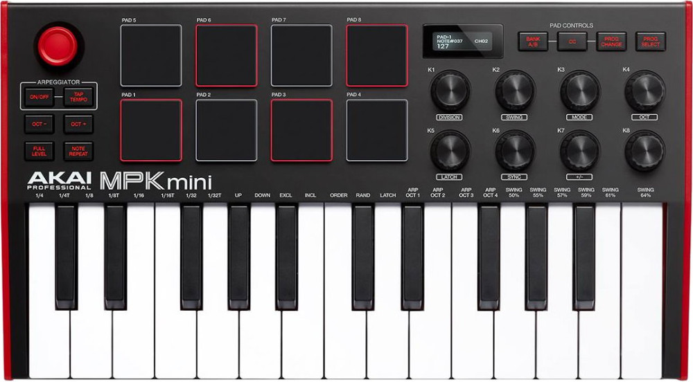 MIDI-клавиатура Akai MPK Mini mkIII
