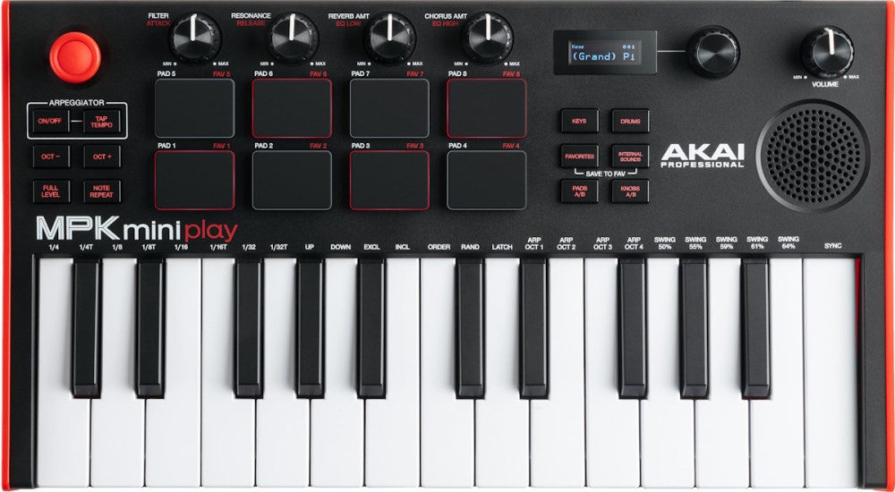MIDI-клавиатура Akai MPK Mini Play mkIII