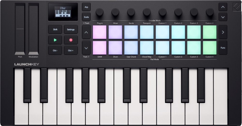 MIDI-клавиатура Novation Launchkey Mini 25 MK4
