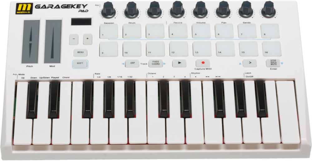 MIDI-клавиатура Miditech Garagekey PAD