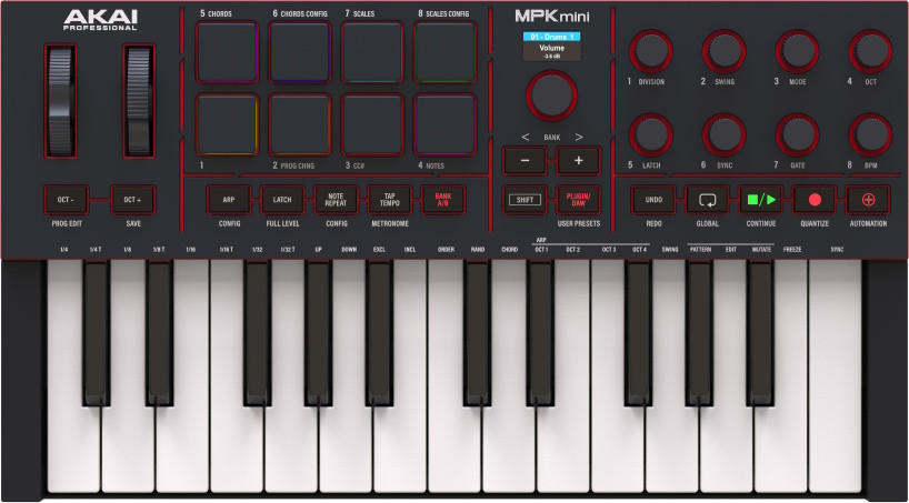 MIDI-клавиатура Akai MPK Mini IV