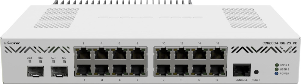 Маршрутизатор MikroTik CCR2004-16G-2SPC