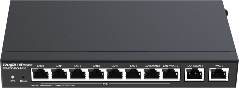Маршрутизатор Ruijie Reyee RG-EG310GH-P-E