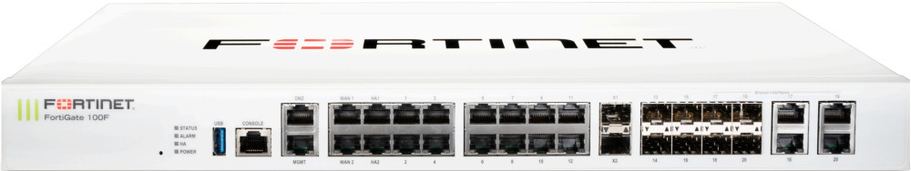 Firewall (файрвол) Fortinet FortiGate 100F
