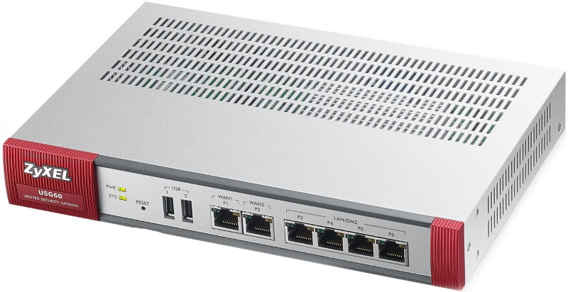 Firewall (файрвол) Zyxel USG60